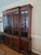 Traditional Georgian Style Two Piece Mahogany Breakfront For Sale - Image 3 of 18