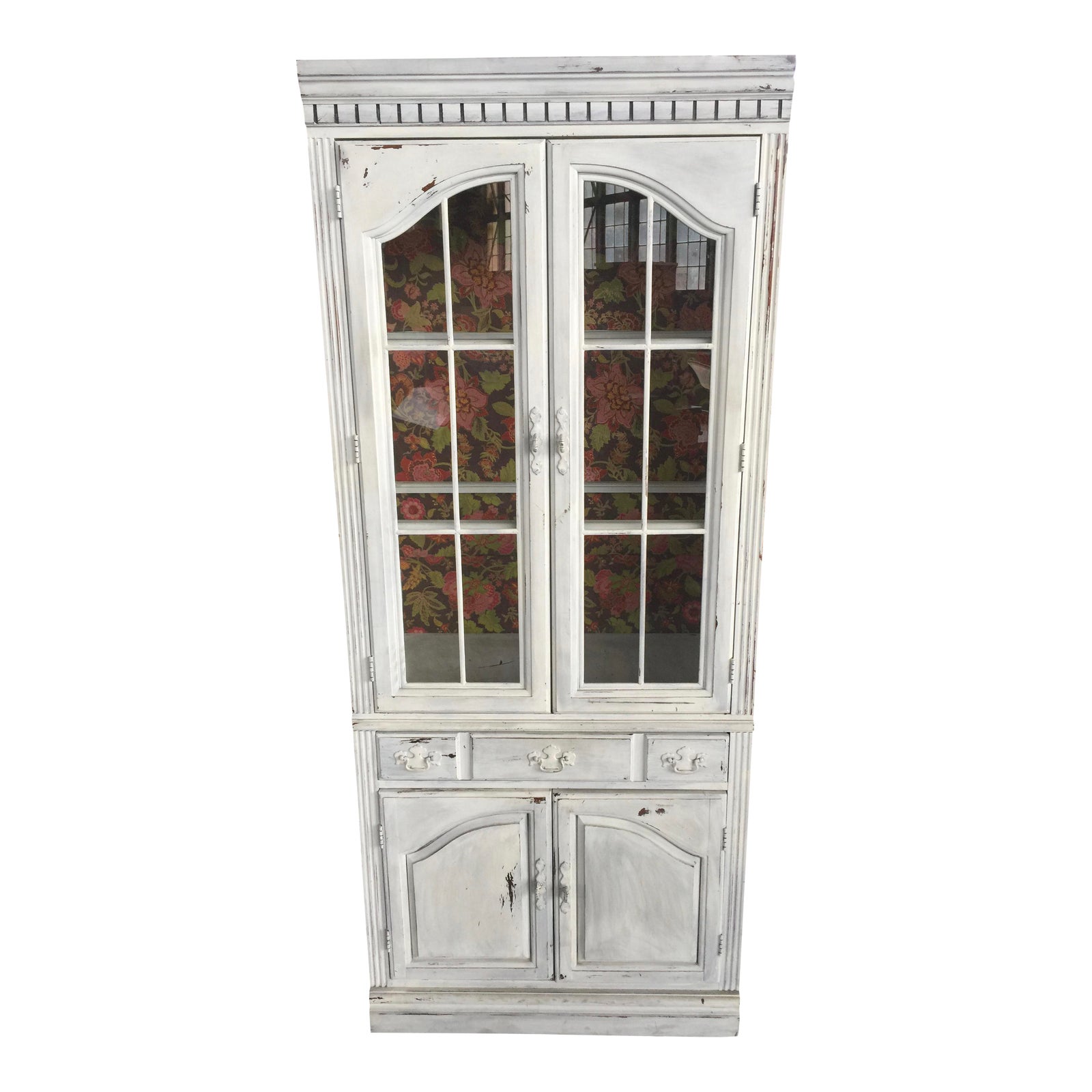 Shabby Chic China Cabinet Chairish