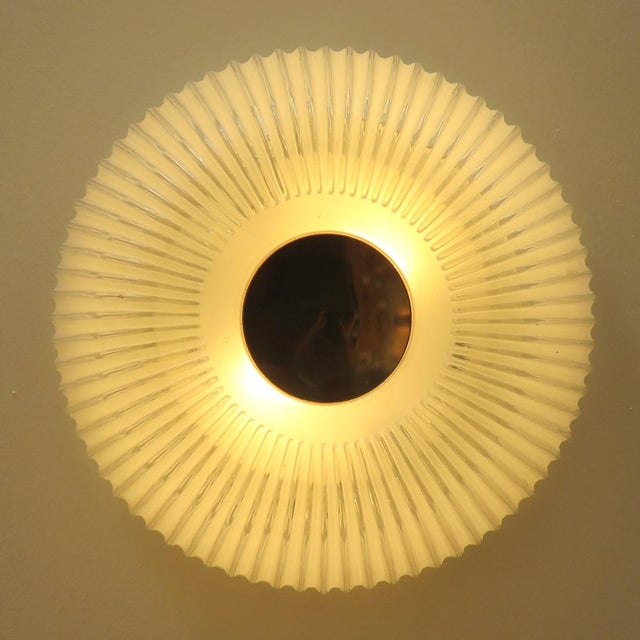 German Flush Mount Light by Limburg, 1960 For Sale - Image 9 of 10