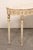 Mid 20th Century Italian Marble Top Slender Console, 4 Ft For Sale - Image 4 of 12