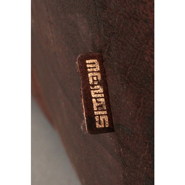 Patinated Leather Sofa by Gerard Van Den Berg for Montis, Netherlands, 1970s For Sale - Image 9 of 15