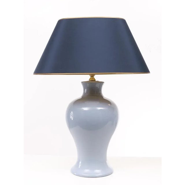 Ceramic Regency Table Lamps, France, 1975, Set of 2 For Sale - Image 7 of 8