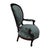 Late 20th Century Late 20th Century Victorian Style Spoon Back Lounge Chair For Sale - Image 5 of 7