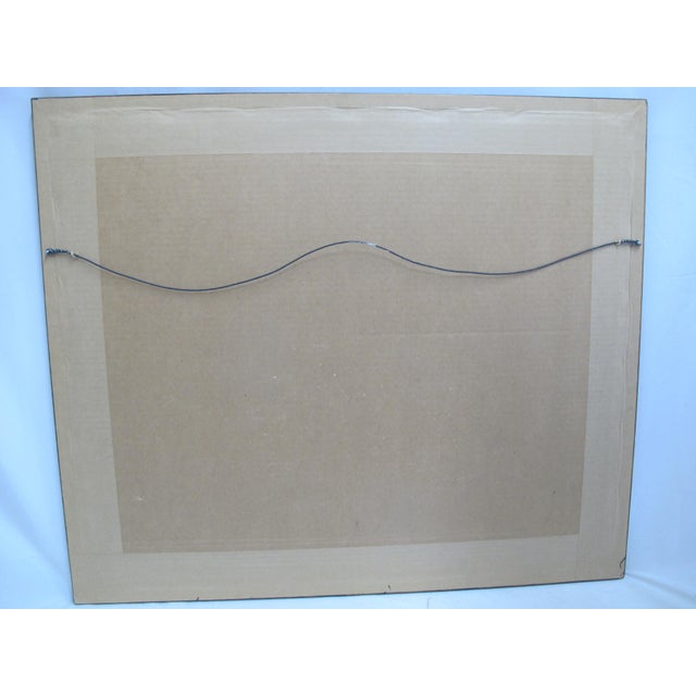 Brown Signed Luigi Kasimir Signed Framed Austria Schallaburg Castle Etching For Sale - Image 8 of 8