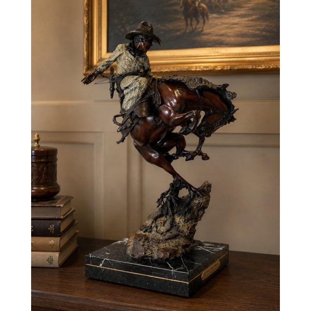 Austin Barton “Attitude Adjustment” Signed Limited Edition Bronze Sculpture | 1995 For Sale In Los Angeles - Image 6 of 18