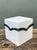 Modern Vintage Black and White Stone Box For Sale - Image 3 of 12
