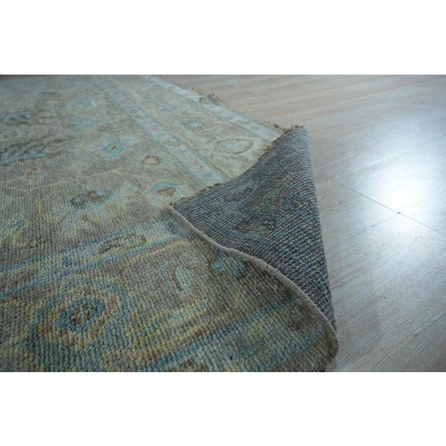 2020s 9x12 Ivory Hand-Knotted Wool Faded Serenity Classic Traditional Carpet Rug For Sale - Image 5 of 15