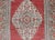 Mid 20th Century Vintage Turkish Oushak Rug With Medallion Design in Coral Pink and Light Blue For Sale In Atlanta - Image 6 of 11
