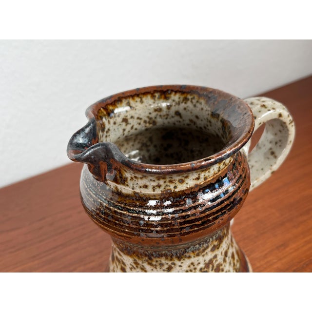Mid-Century Danish Studio Pottery Carafe Vase by Erik Askholm, 1960s For Sale - Image 15 of 18
