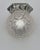 Francis Hubens & Jean Gauthier A beautiful French art deco flush mount made around 1928-1933. The base in nickel plated...