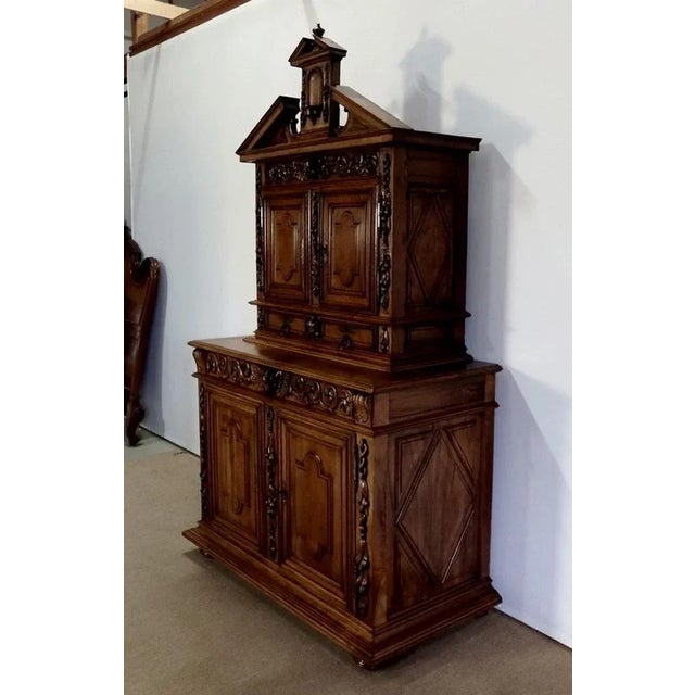 Small Renaissance Two-Piece Buffet, 17th Century For Sale - Image 3 of 18