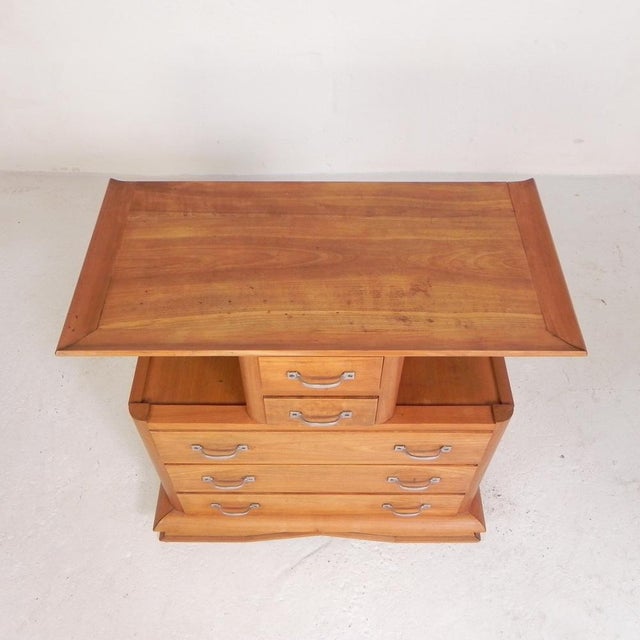Small Art Deco Chest of 5 Drawers, 1930s For Sale - Image 10 of 18