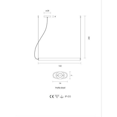 Aluminum and Glass B 15 T H Pe Suspension Lamp by Jordi Veciana for Parachilna For Sale - Image 9 of 11