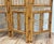 Vintage Bamboo Chippendale Style Four Panel Screen Room Divider For Sale - Image 4 of 7