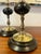 Black Marble and Brass Candlesticks, 1890s, Set of 2 For Sale - Image 6 of 7