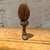Wood Antique Shaving Brush Turned Wood Handle Horsehair or Badger Hair For Sale - Image 7 of 14