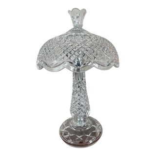 Late 20th Century Waterford Crystal Achill Table Lamp For Sale