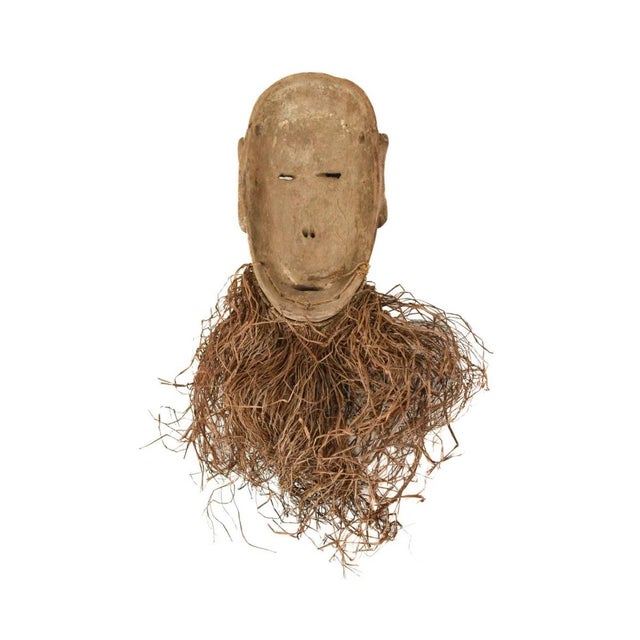 Early 20th Century Early 20th Century Lega Bearded Mask For Sale - Image 5 of 8
