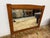Design Plus Gallery presents a Tiger Oak Wood Mission Style Wall Mirror. The vintage piece was likely made in the late...