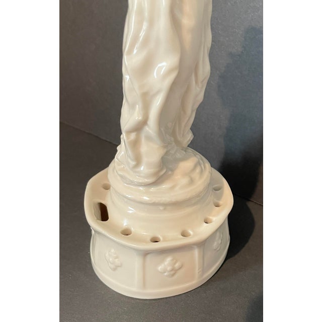 White German Porcelain Artist or Muse Centerpiece For Sale - Image 8 of 10