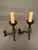 1890s French Wrought Iron Wall Sconces - Pair For Sale - Image 4 of 13