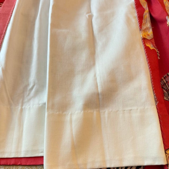 Textile Vintage Terry Knipschild Shell Print Pinch-Pleat Drapery Panels, a Set of 4 For Sale - Image 7 of 9