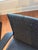 1950s Authentic Hans J. Wegner Ch25 Lounge Chairs for Carl Hansen & Son - Black Oak/Black Paper Cord For Sale In Richmond - Image 6 of 8