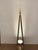 Contemporary Global Views Co Open Obelisk Brass Lamp For Sale - Image 3 of 7