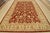 A traditional Ziegler rug hand-knotted with fine wool on a cotton foundation. This rug features a botanical design set...