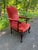 Mid 20th Century Louis XIV Style High Back Throne Style Open Armchair For Sale In Washington DC - Image 6 of 18