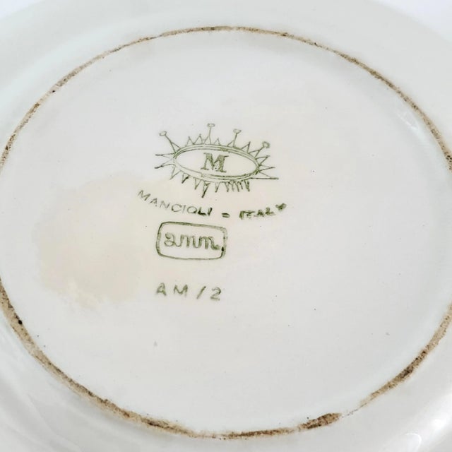 Large Vintage Jar Trompe l'Oeil Plates & Walnuts Christine Viennet Style For Sale - Image 12 of 12