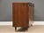 A mid century modern walnut credenza with rosewood accents and three doors. Professionally refinished.Circa 1960. Made in...
