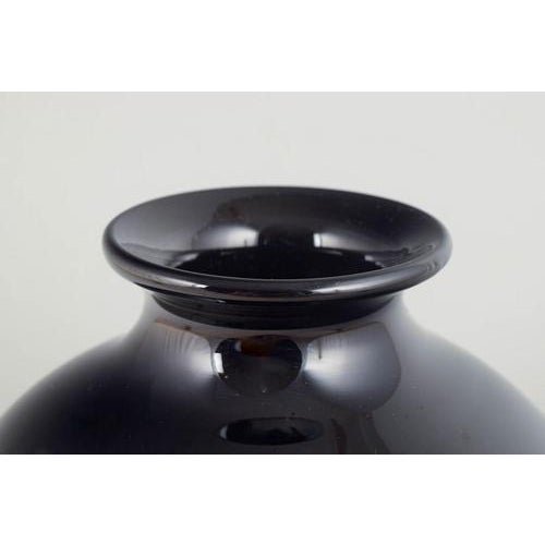Art Deco Glass Cryopas Vase by Harald Notini for Pukebergs Glasbruk, 1920s For Sale - Image 3 of 6