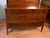 Hepplewhite 1900s English Hepplewhite Mahogany Inlaid Low & High Dressers With Mirrors Chests of Drawers For Sale - Image 3 of 18