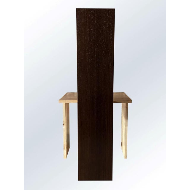 "Cimabue Wengè" chair by Ferdinando Meccani. Beautiful sculpture chair designed by the Author in 1994 on the occasion of a...