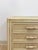 Mid 20th Century Mid 20th Century Ficks Reed Style Faux Bamboo Nightstand Beige Coastal Hollywood Regency Bedside Table For Sale - Image 5 of 13