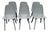 Nerd Bistro Chairs by Muuto, Set of 6 For Sale