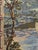 Vintage French By The Lake Jacquard Tapestry in the style of Aubusson, 1970s For Sale - Image 17 of 18