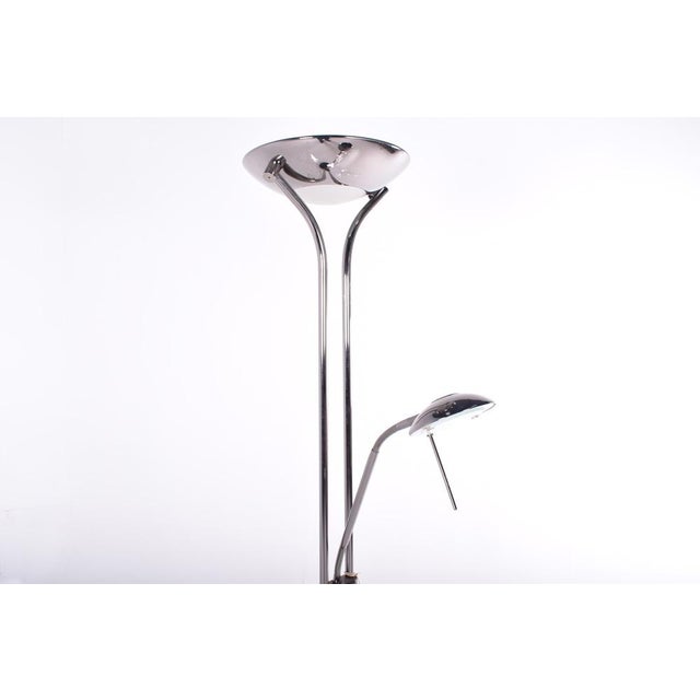 This metal floor lamp was produced in Denmark. European Plug (up to 250V).The wiring of this item may be original and...