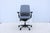 2010s Steelcase New Amia Executive Ergonomic Office Chair Gray Vinyl, Fully Adjustable For Sale - Image 5 of 18