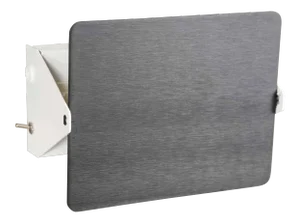 Charlotte Perriand 'Applique á Volet Pivotant' Wall Light in Black and White