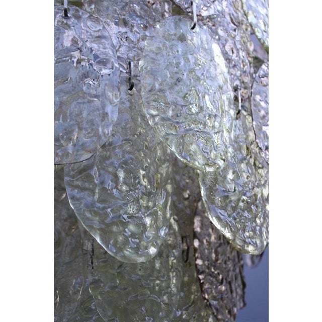 TORCELLO Murano Glass Chandelier by Gino Vistosi, 1960 For Sale - Image 4 of 18