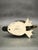 Silver Vintage French Hand Painted Cast Brass Duck Sculpture, 1960s For Sale - Image 8 of 9