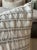 Woven Belgian Linen and Wool Stripe Accent Pillow With Down Insert For Sale - Image 4 of 6