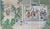 36"*108"/Panel, Dream of Red Mansions Paintings, Chinoiserie Wall Panels， Court Ladies, Chinoiserie Wallpaper For Sale
