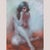 Seated Female Nude Study, 1980s, Pastel For Sale - Image 8 of 8