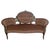 Wood Victorian Walnut Double Ended Sofa, 1860 For Sale - Image 7 of 7