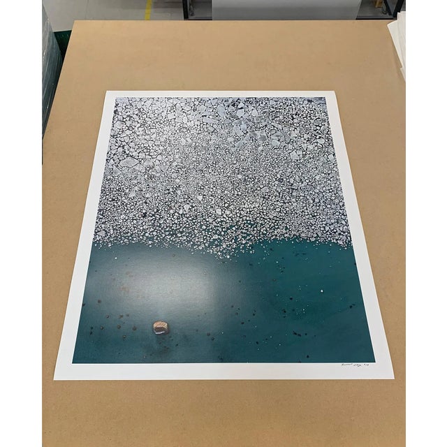 Contemporary "Baltic_Ice_Kakumaee_002" Contemporary Limited Edition Fine Art Photograph Print by Bernhard Lang For Sale - Image 3 of 13
