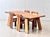Sapporo Dining Table and Chairs in Walnut by Mario Marenco for Mobilgirgi, Italy, 1970s, Set of 5 For Sale - Image 4 of 16