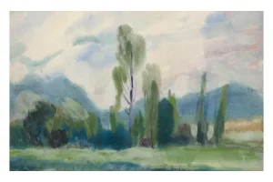 Reproduction Modern Pastoral Landscape Painting - 60" X 40"